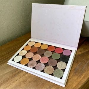 Colourpop and MAC Eyeshadow Palette 24 Shadows